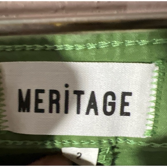 Meritage Green Pants - Picture 2 of 4